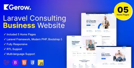 Gerow business consulting laravel script codermarket.jpg