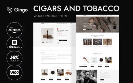Gingo cigars and tobacco wordpress theme.jpg