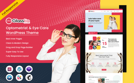 Glasslia optometrist eye care wordpress theme.png