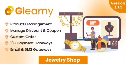 Gleamy exquisite jewelry store codermarket.png