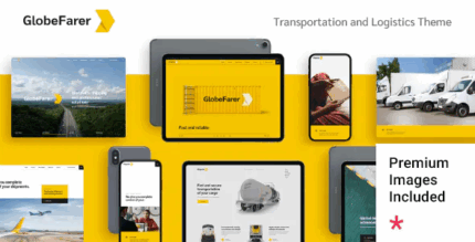 Globefarer transportation and logistics theme codermarket.png