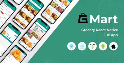Gmart e commerce react native app with react admin and rest api codermarket.jpg