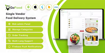 Gofood flutter single vendor ecommerce codermarket.png