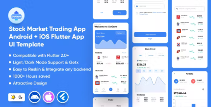 Gogrow stock market trading app charts wallet android ios flutter app.png