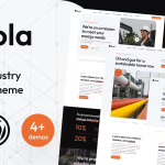 Gola oil gas industry wordpress theme codermarket.png