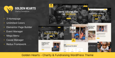 Golden hearts fundraising charity wordpress theme codermarket.png
