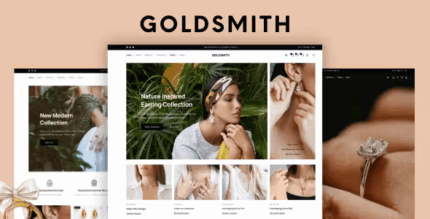 Goldsmith jewelry store woocommerce elementor theme codermarket.png