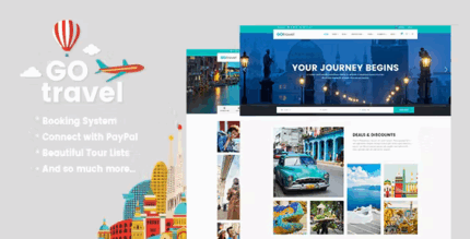 Gotravel travel agency theme codermarket.png