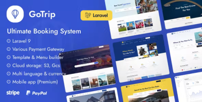 Gotrip laravel booking system codermarket.png