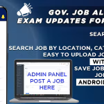 Government job alert portal with admin panel for all country sarkari exam .png