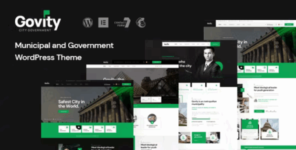 Govity municipal and government wordpress theme codermarket.png