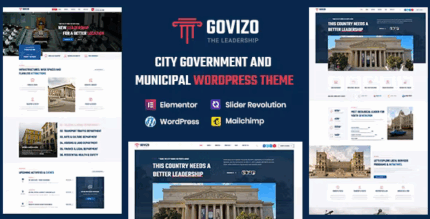 Govizo municipal and government wordpress theme codermarket.png