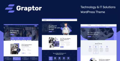 Graptor technology it solutions wordpress theme codermarket.png