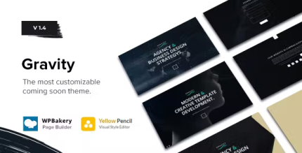 Gravity multi purpose coming soon theme codermarket.png