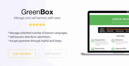 Green box standalone script manage and sell banners codermarket.png