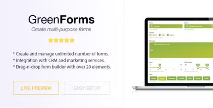Green forms standalone form builder codermarket.jpg