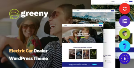 Greeny electric car dealership wordpress theme codermarket.png