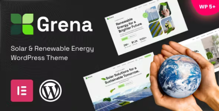 Grena solar renewable energy wordpress theme codermarket.png