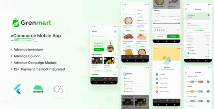Grenmart laravel ecommerce shop flutter app codermarket.png