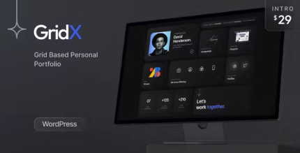 Gridx personal portfolio wordpress codermarket.png