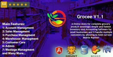 Grocee complete grocery store backend with telecaller codermarket.jpeg