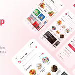 Grocery ecommerce flutter app ui kit codermarket.png