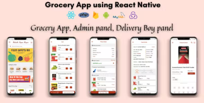 Grocery react native android app codermarket.png