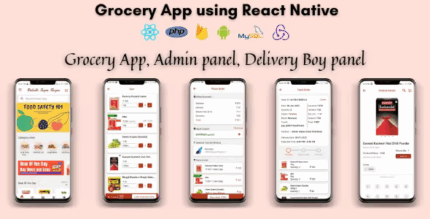 Grocery react native android app codermarket.png