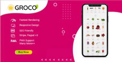 Groco vue laravel grocery system codermarket.png