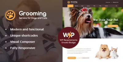 Grooming pet shop veterinary physician wordpress theme codermarket.png