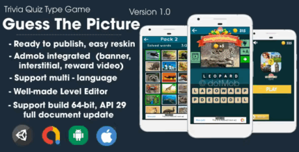 Guess the picture unity game android ios admob codermarket.png