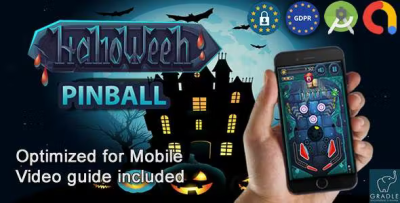 Halloween pinball admob gdpr android studio codermarket.png