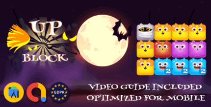 Halloween up block android atudio admob codermarket.png