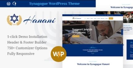 Hanani jewish community synagogue wordpress theme rtl codermarket.jpg