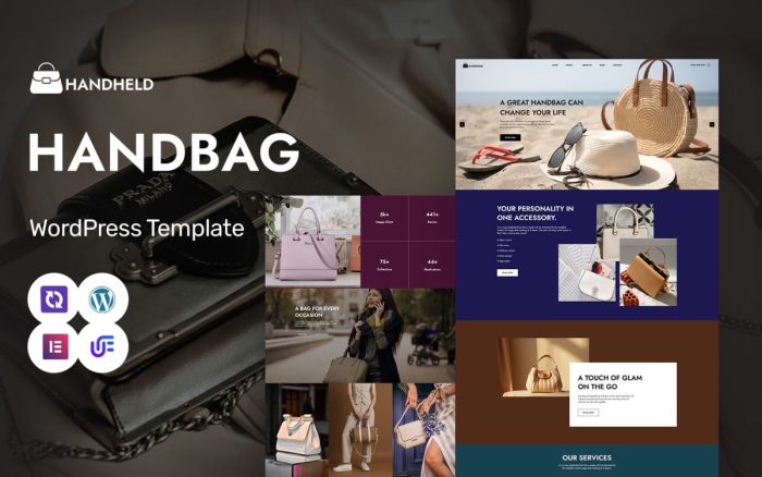 Handheld handbag and fashion accessories wordpress elementor theme.jpg