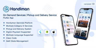 Handiman on demand services pickup and delivery services app codermarket.png