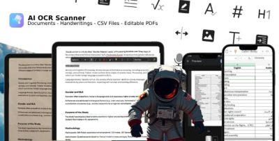 Handwritten notes documents ai ocr scanner pdf csv files creator editor .jpg