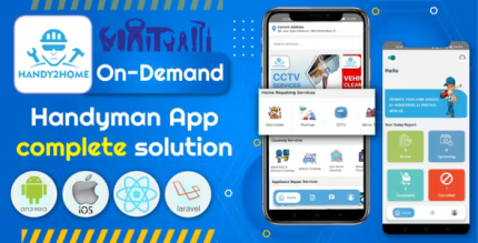 Handy2home handyman services react native app with complete solution .png