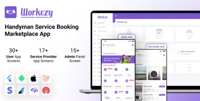 Handyman service booking marketplace flutter app codermarket.png