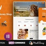Haney beekeeping and honey shop theme codermarket.jpg