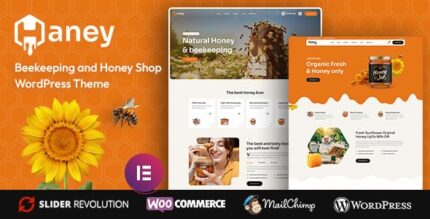 Haney beekeeping and honey shop theme codermarket.jpg