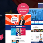 Harnold political wordpress theme codermarket.png