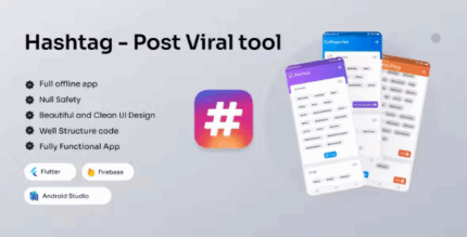 Hashtag post viral tool flutter app codermarket.png