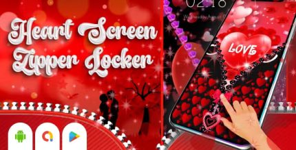 Heart zipper lock screen pin zipper lock screen screen lock love zipper.jpg