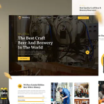 Heisberg craft beer brewery elementor template kit codermarket.png