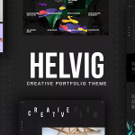 Helvig creative portfolio theme codermarket.png