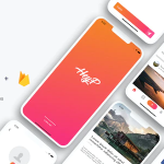 Heyp flutter social app codermarket.png
