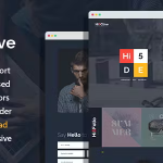 Hi5clive digital marketing entrepreneur wordpress theme codermarket.png