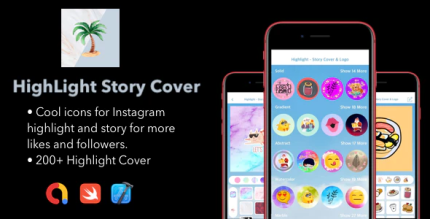 Highlight story cover for instagram admob support swift code codermarket.png