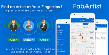 Hire for work fab artist android 2 apps customer app artist app .png